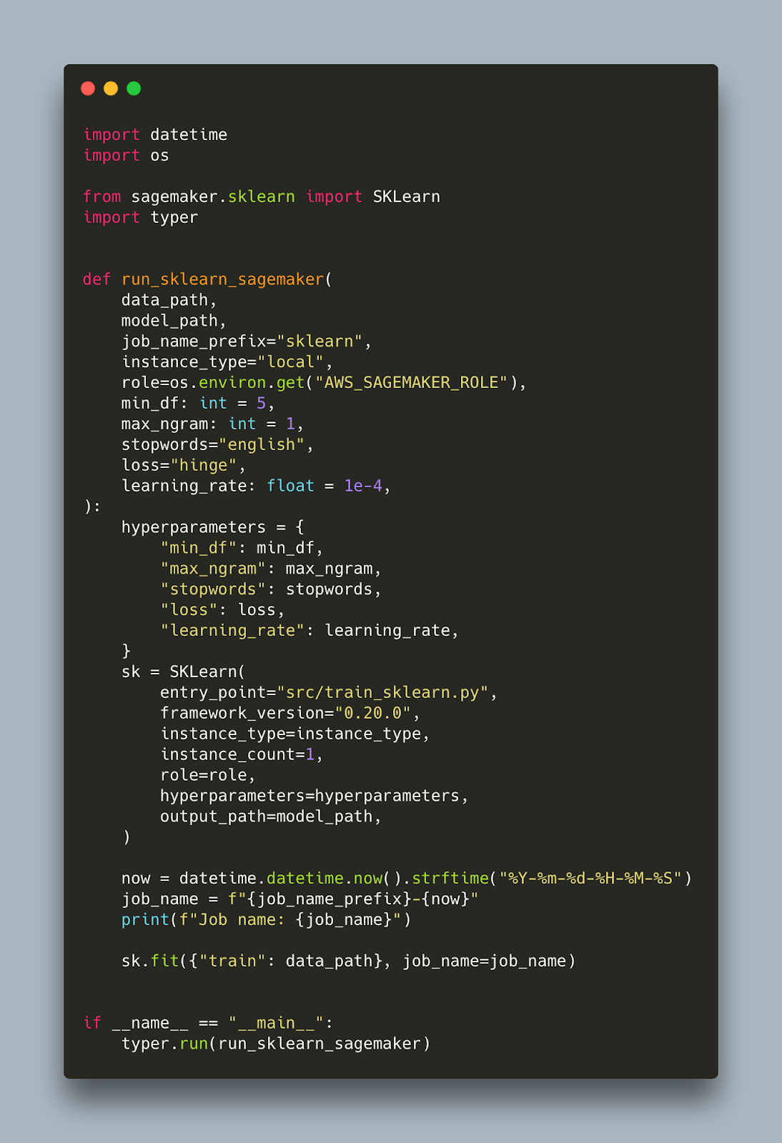 sagemaker-sklearn-train