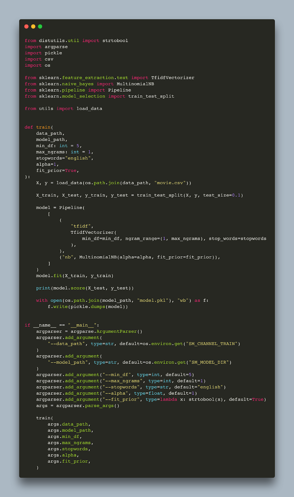 tfidf-naivebayes-script
